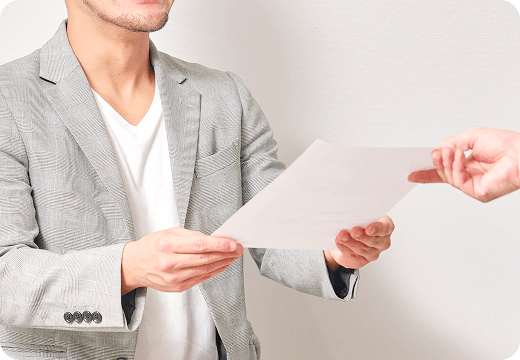 処方せんの受け取り